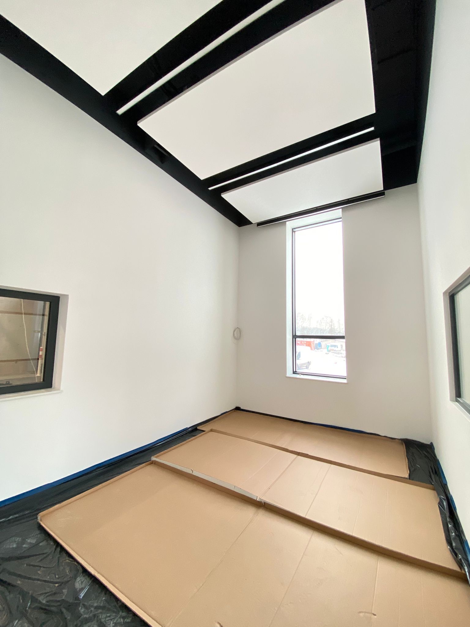 Malowanie ścian Katowice – nowoczesny salon po malowaniu