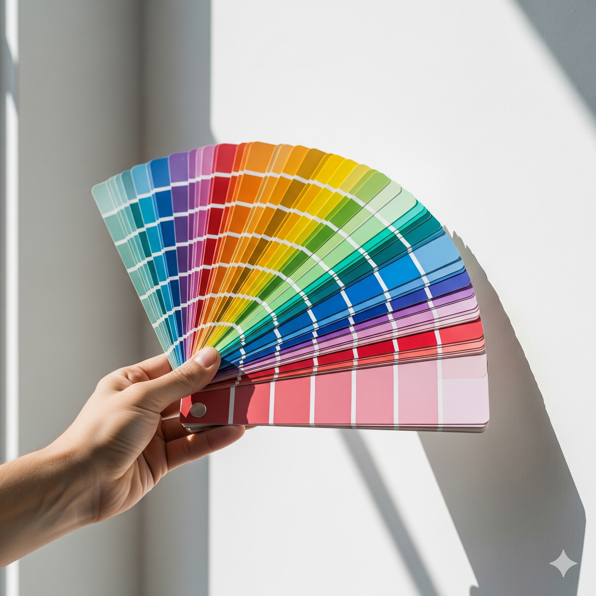 Wybór kolorów ze wzornika